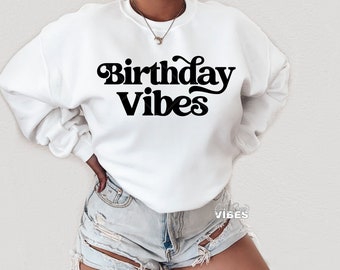 Birthday SVG, Birthday Vibes, Birthday Queen, Birthday Squad, Birthday Girl svg, Birthday, Birthday cut file, png, dxf, cut file