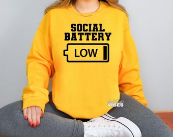 Social Battery Low SVG, Introvert, Anxiety, Homebody svg, Introvert svg, Antisocial, png, dxf, cut file