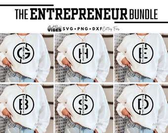 Entrepreneur Grind Motivational SVG PNG Bundle