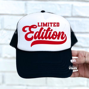 Inspirujący cytat limitowana edycja streetwear hat shirt SVG PNG projekt, tata baseball trucker hat svg png pliki dxf