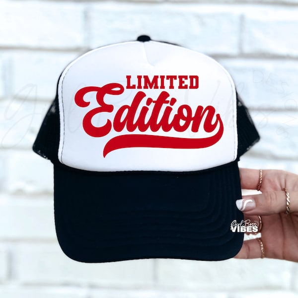 Inspirational Quote Limited Edition Streetwear Hat Shirt SVG PNG Design, Dad Baseball Trucker Hat svg png dxf files