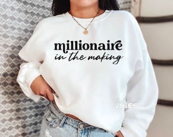 Millionaire In the Making SVG, Grind, Hustle SVG, Hustler, Entrepreneur svg, png, dxf, cut file