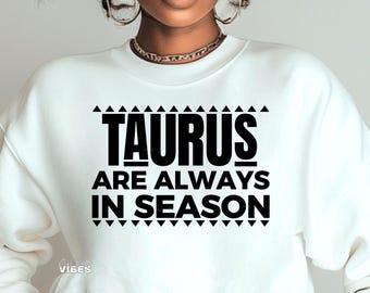 Taurus Zodiac SVG PNG: Birthday Horoscope Files (Digital Download)