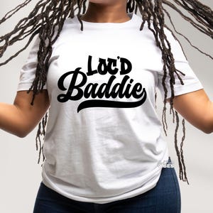Locs svg, Loc'd Baddie, Locs png, Dreads svg, Dreadlocks png, dxf, cut file