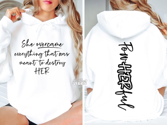 PowHERful SVG: Women Empowerment Cut File (PNG, DXF)
