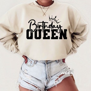 Birthday Queen SVG, png, dxf, cut file
