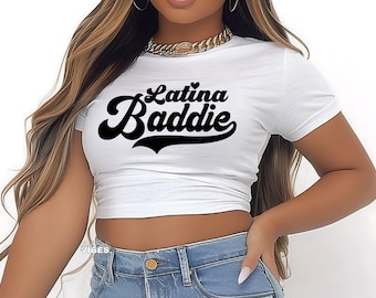 Latina Baddie svg, Latina Woman, Spanish svg, Mexican svg, Latina png, dxf, cut file