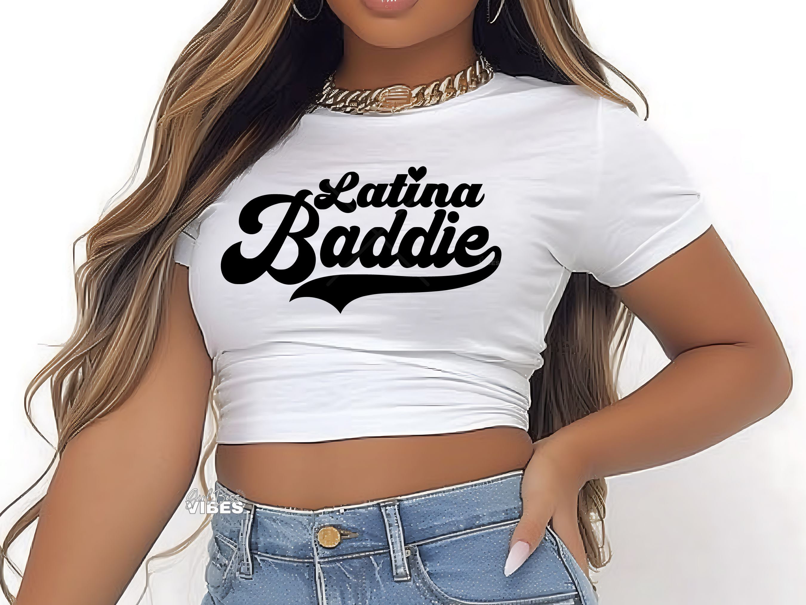 Latina Baddie svg, Latina Woman, Spanish svg, Mexican svg, Latina png, dxf, cut file
