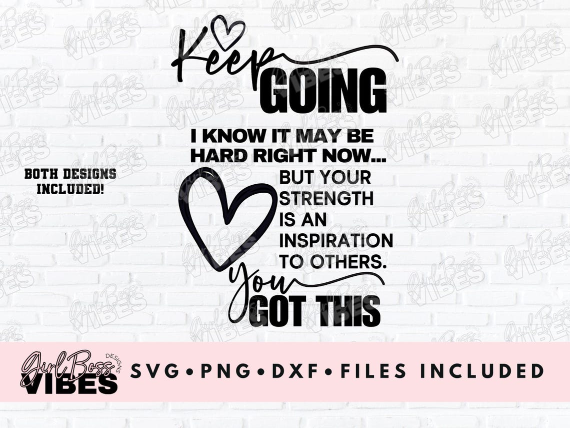 Keep Rising Svg Keep Going SVG PNG: Inspirational Cut File (digital Download) - Etsy