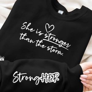 Stronger Than The Storm set svg png, mouw svg, ontwerp voor- en achterkant, sterke vrouwen, inspirerende svg png