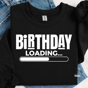 Geburtstag wird geladen SVG PNG DXF Datei