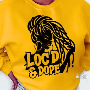 Frau mit Locken SVG, Lok und Dope svg png dxf Datei