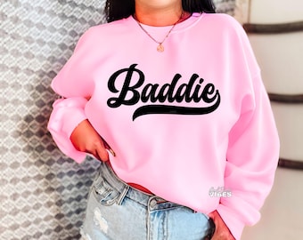 Baddie SVG: Petty Sassy Savage Hustle Cut-Datei (PNG, DXF)