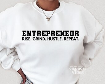 Entrepreneur SVG, Small Business, Hustle, Boss svg, dxf file, Cricut, Silhouette, Cameo