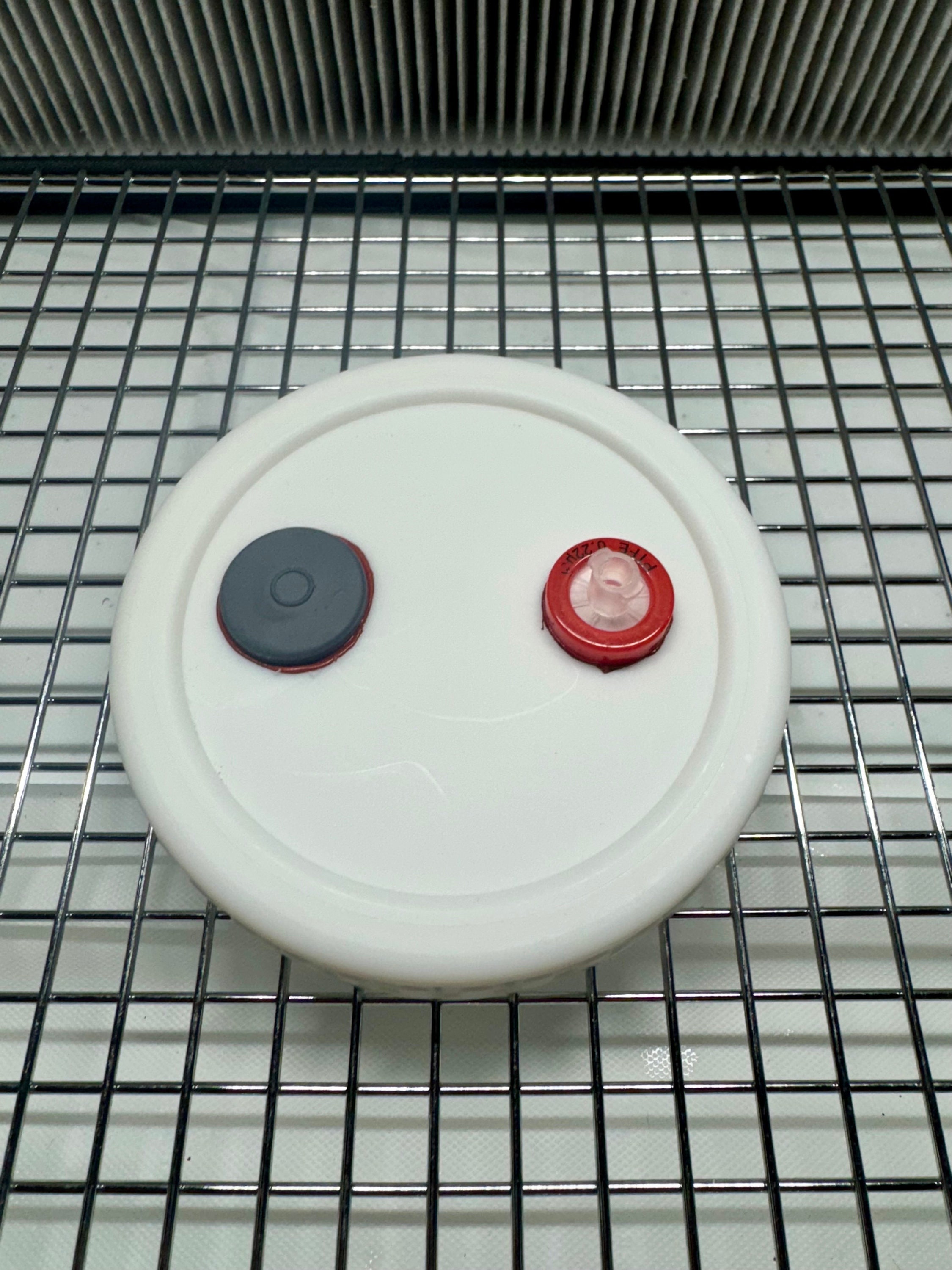 8x Myconook Autoclavable Modified Mushroom Grain Jar Lids Plastic Wide