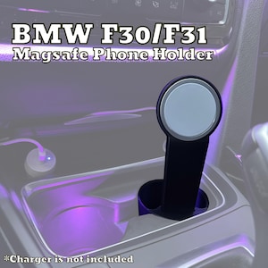 BMW 3シリーズ F30/F31 - MagSafe対応スマートフォンホルダー - スタイリッシュな内装マウント