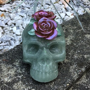 Glow in the dark sugar skull