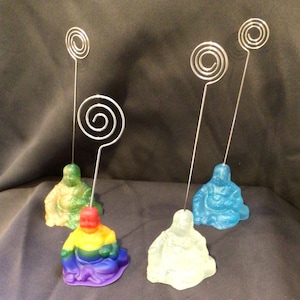 Buddha photo place card holder