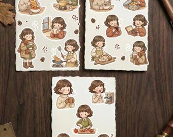 Pegatinas digitales de comida y cocina de Willow / Más de 25 pegatinas bonitas para planificadores / Goodnotes, diario y Cricut / Artículos imprimibles para planificadores