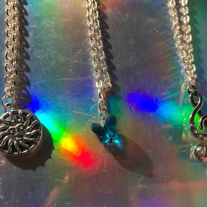 simple charm necklace