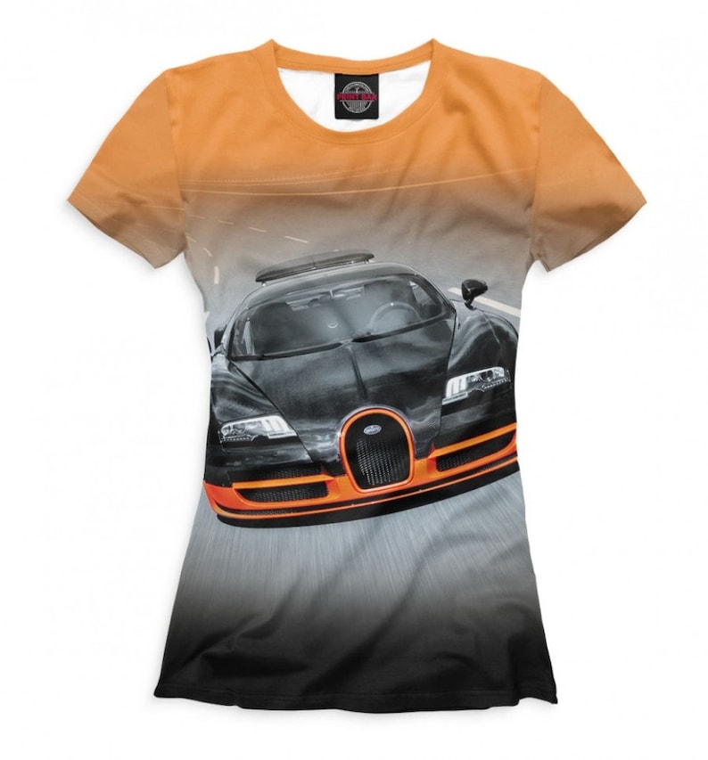 Bugatti Veyron Graphic T-Shirt Car Tee Men's Women's | Etsy