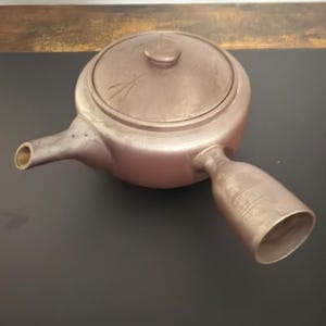 Vintage Japanese Kyusu Teapot Banko Ware