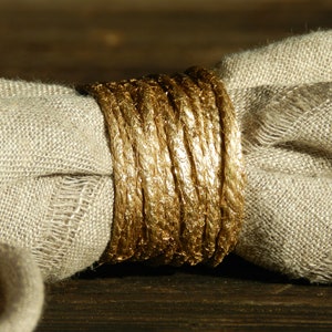 20 Anelli per tovaglioli fatti a mano, Anelli per tovaglioli dorati, Anelli per tovaglioli in juta, Anelli per tovaglioli in juta, Anelli per tovaglioli rustici, Anelli per tovaglioli shabby chic