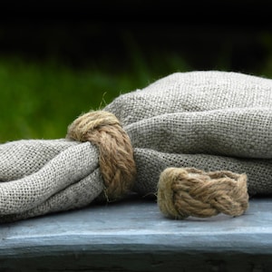 Napkin Rings 3x3 cm| Jute Napkin Rings| Burlap Napkin Rings| Rustic Napkin Rings | Shabby Chic Napkin Rings