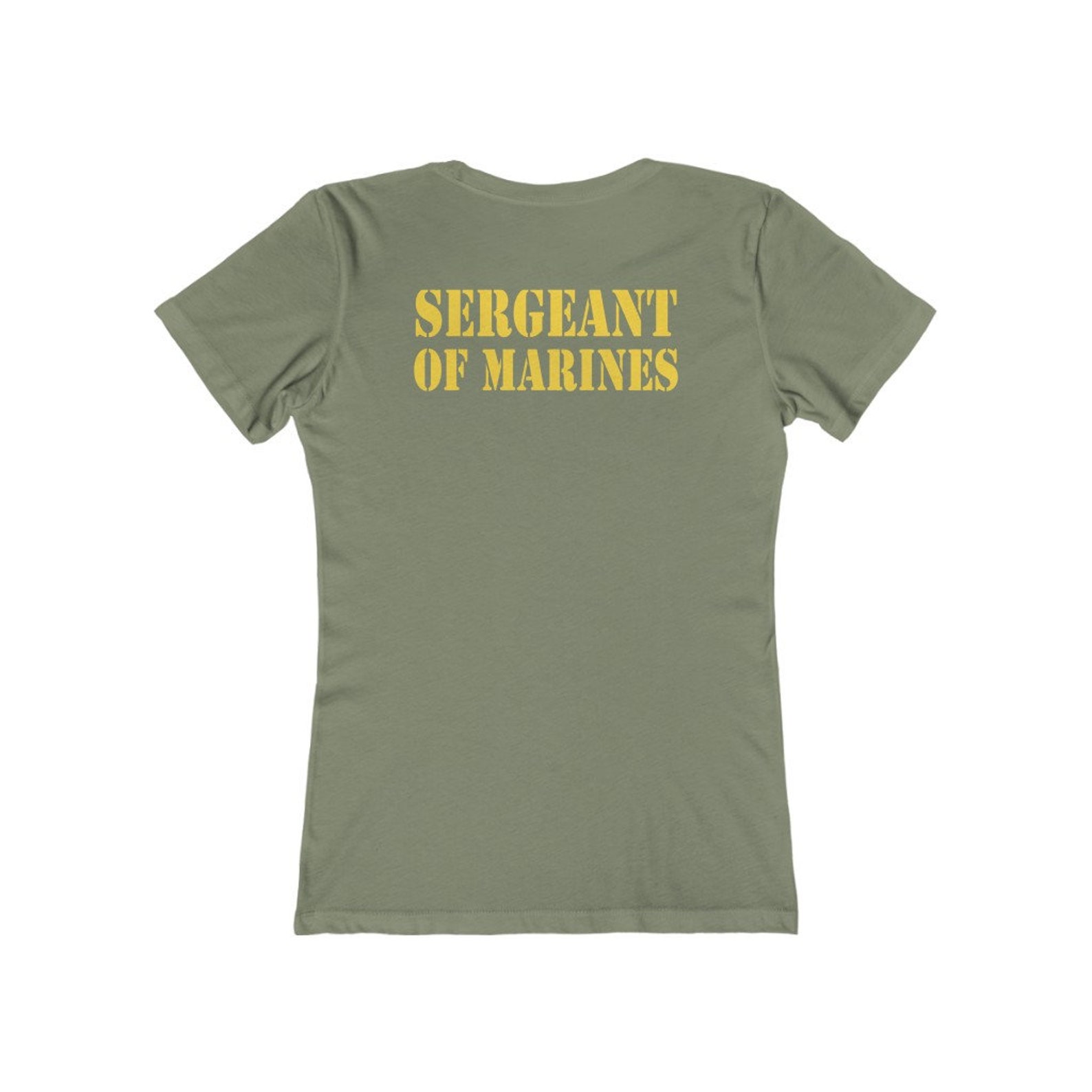 USMC Moto Skivvy Shirt Sergeant of Marines Female | Etsy