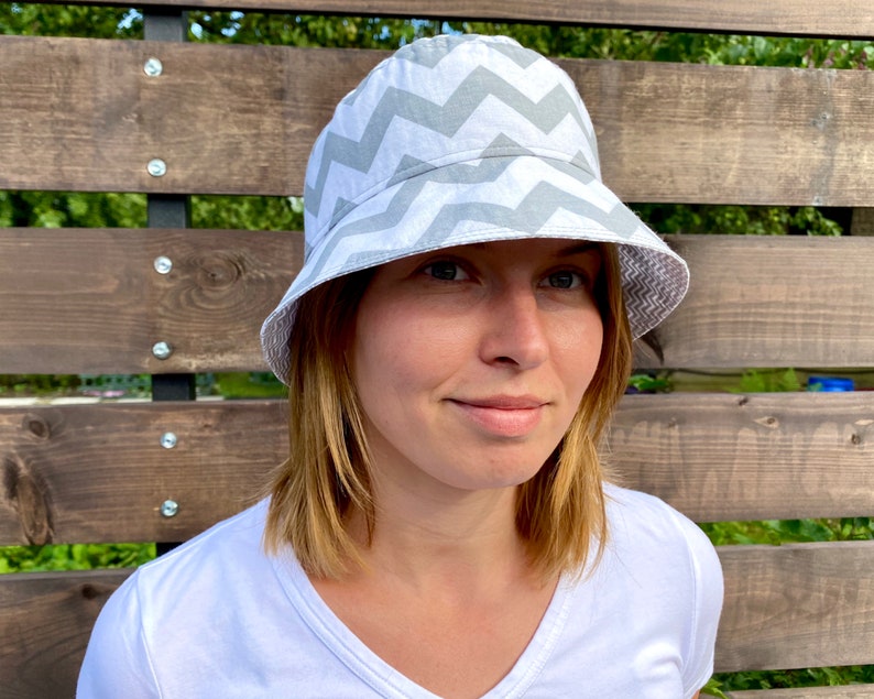 Bucket hat PATTERN Panama hat sewing tutorial PDF 6 sizes Sun Etsy