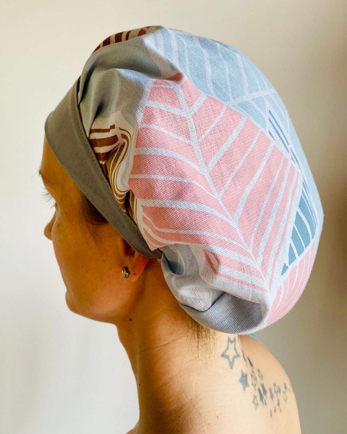 Bouffant Scrub cap PATTERN Scrub hat Pattern PDF Surgical Etsy