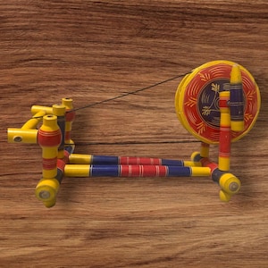 Traditional Punjabi Charkha – A Symbol of Heritage and Craftsmanship,Punjabi Cultural Decor