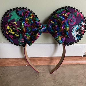 Disney Villian Minnie Ears