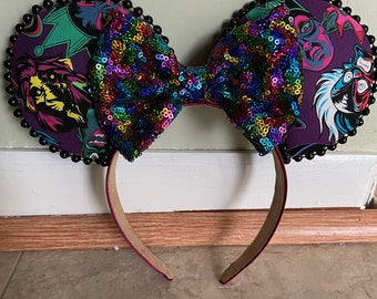 Disney Villian Minnie Ears