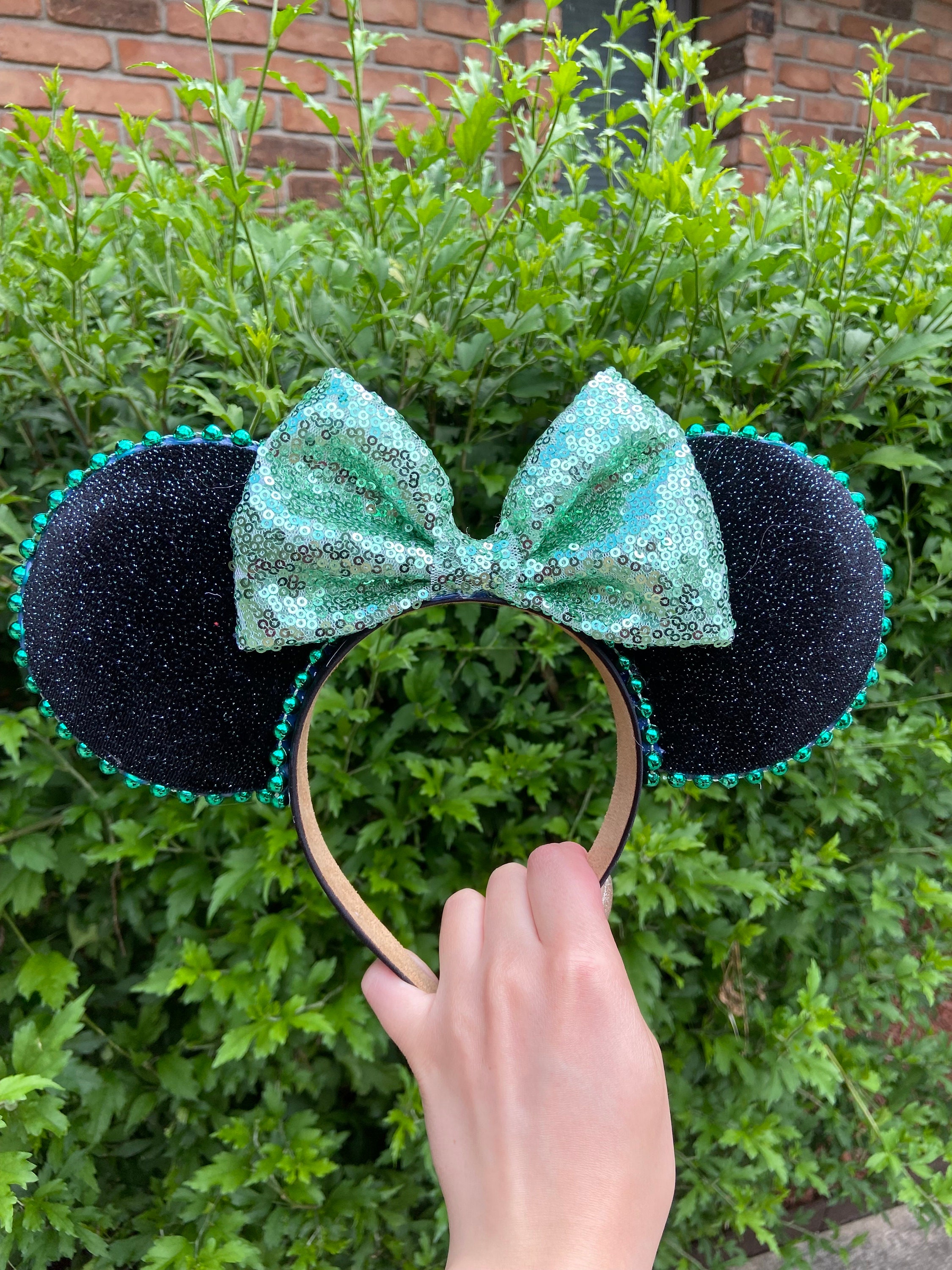 Halloween Minnie Ears - Green