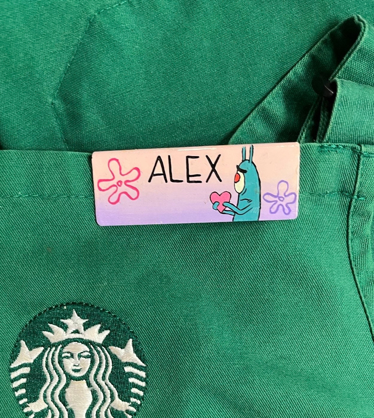 Custom Hand Painted Starbucks Name Tags Etsy