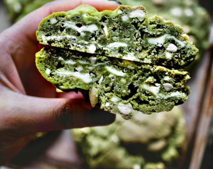 [Lotte] Real Matcha Chunk Cookies (Chic Choc) 180g (15g x 12pkt) main image 0
