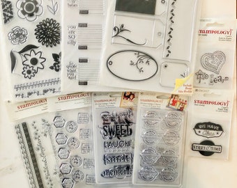 Inkadinkado Clear Stamps 1 pack Stampology Choice,
