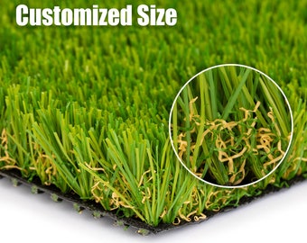 SMARTLAWN PROFESSIONAL Realistic Artificial Grass Turf, For Indoor and Outdoor Use, Size 24" X 40",  1.25" Pile Height