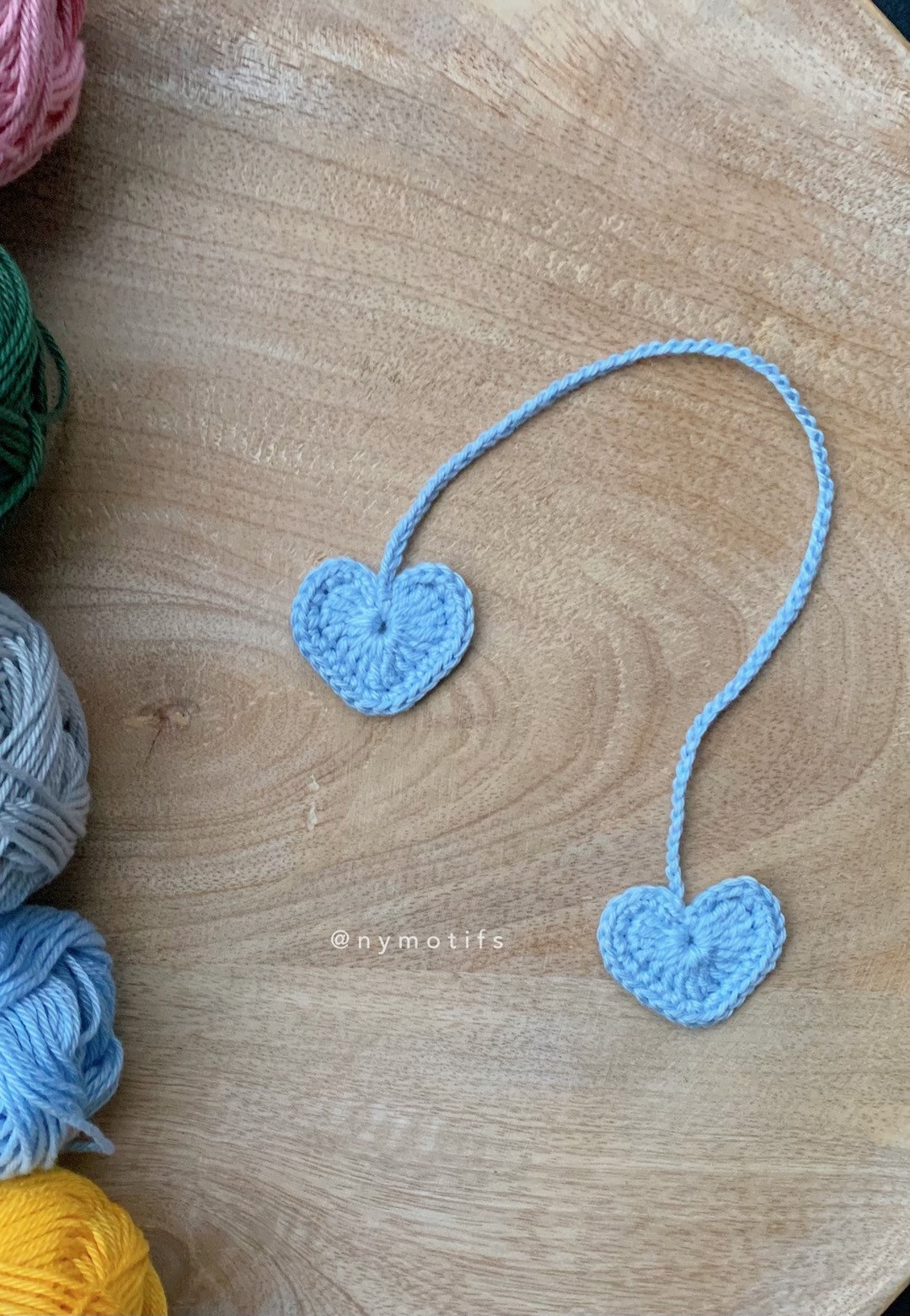 knitted umbilical cord ties pattern