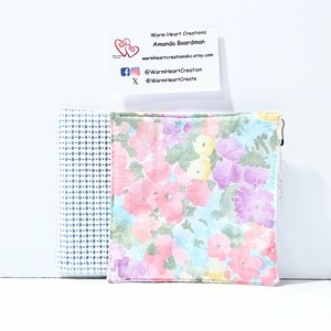 Sewn Jar Opener, Pink Floral, Jar Grip