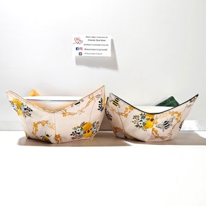 Bowl Cozy Sets, Bees, Gold, Pink, Green