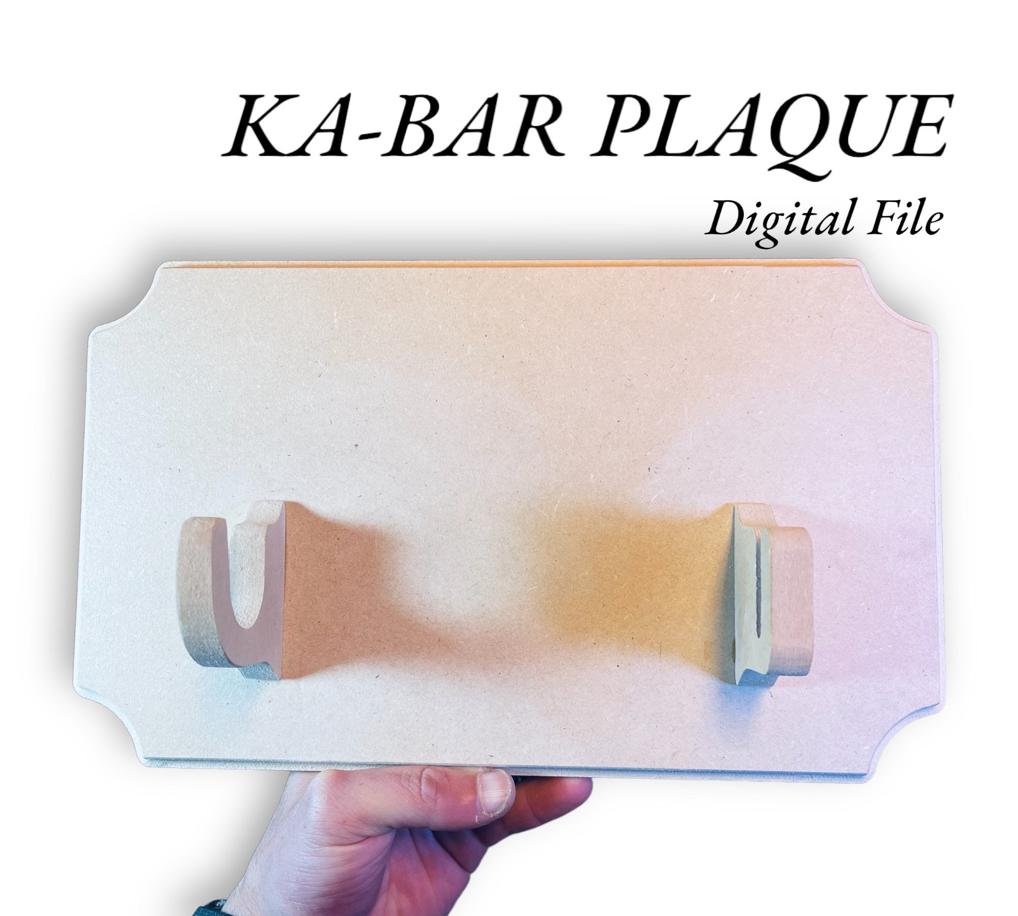 Military KABAR Knife Display Plaque SVG Digital Download Etsy