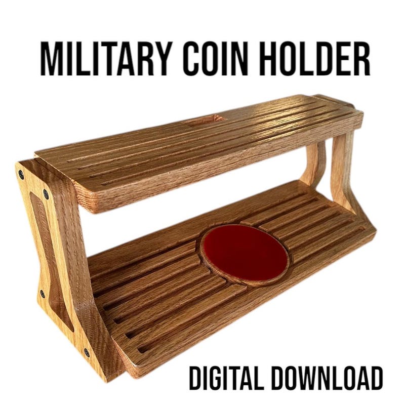 Cnc Coin Holder Files - Etsy