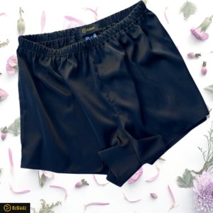 Women&#39;s Luxury Silk Pajama Bottoms, Silk Sleepwear, Designer Lounge Pants, Breathable, Elegant, High-Quality, Natural, Soft, Elastic Waist.