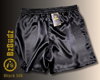 Elegant Silk Shorts, Boxers For Men- The Perfect Lingerie Gift Option for Any Occasion- Birthdays, Anniversary, Valentine's Day or any day.