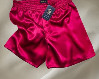 Elegant Silk Shorts, Boxers For Men- The Perfect Lingerie Gift Option for Any Occasion- Birthdays, Anniversary, Valentine's Day or any day.