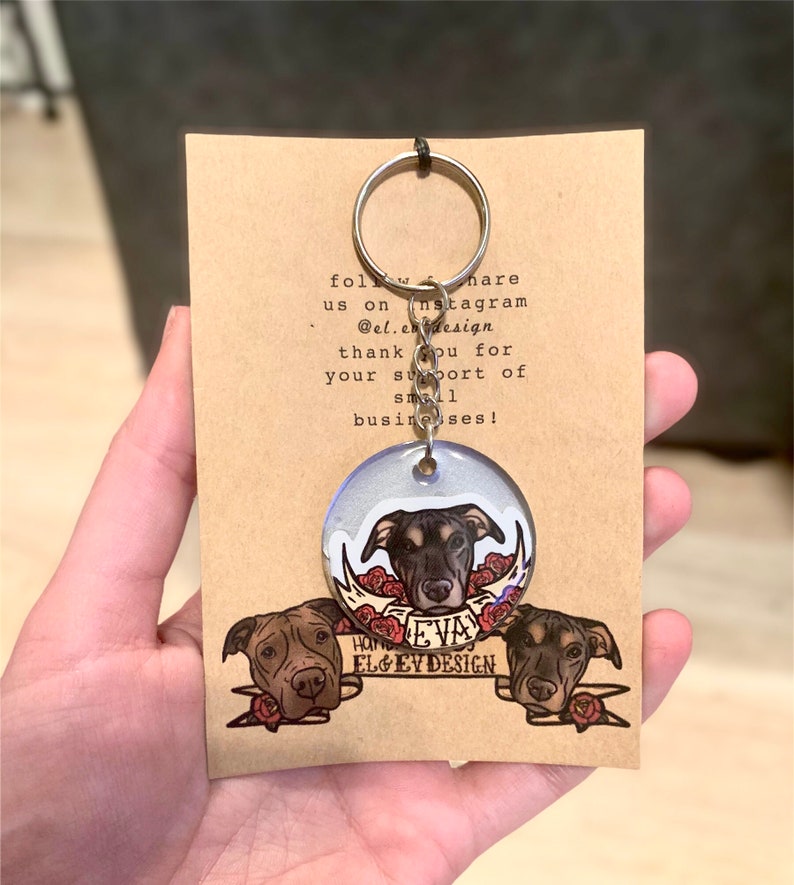 Personalized Pet Keychains Custom Pet Pet Memorial Pet Gift Etsy