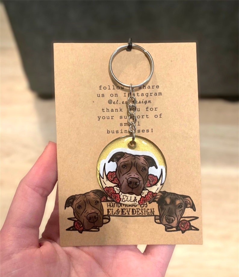 Personalized Pet Keychains Custom Pet Pet Memorial Pet Gift Etsy