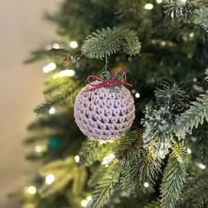 Christmas Crochet Ornament Tree Ornament Handmade Ornament